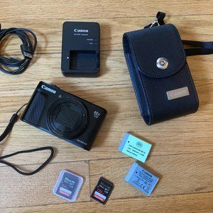 Canon PowerShot SX740 HS Digital Camera - Black